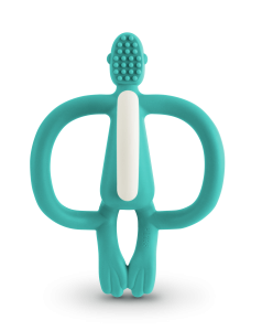 Matchstick Monkey fogzást segítő rágóka, zöld