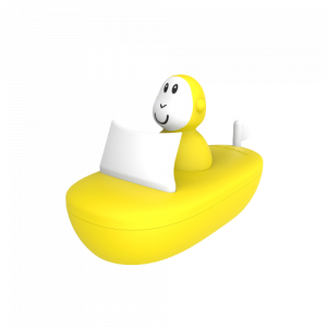 Matchstick Monkey, csónak, sárga