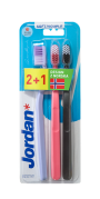 Jordan Clean Smile fogkefekészlet, soft, 3 db