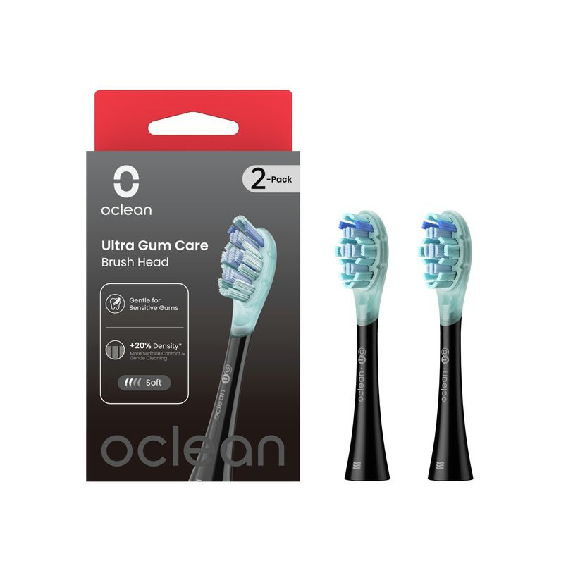Oclean Ultra Gum Care pótfej, UG02 – 2 db, fekete