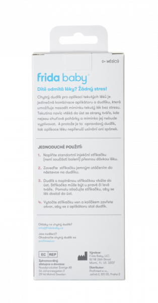 Fridababy intelligens cumi a gyógyszeradagoláshoz
