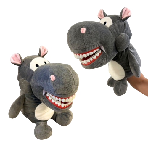 Dino plüss oktató segédeszköz, Víziló