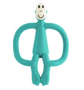 Matchstick Monkey fogzást segítő rágóka, zöld