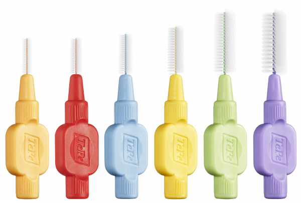 TePe Extra Soft fogköztisztító kefék, kezdőkészlet, 6 féle méret