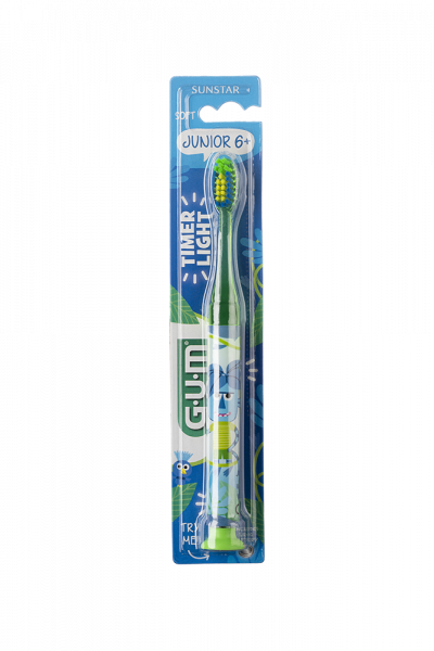 GUM Light-Up Monsters fogkefe, villogó, 7 éves kortól