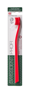 SWISSDENT COLOURS fogkefe Soft-Medium, piros