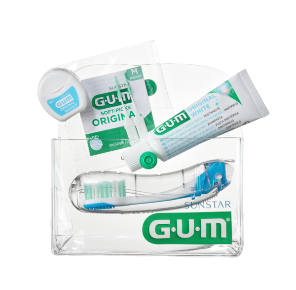 GUM TRAVEL Kit – praktikus szájápolási utazókészlet