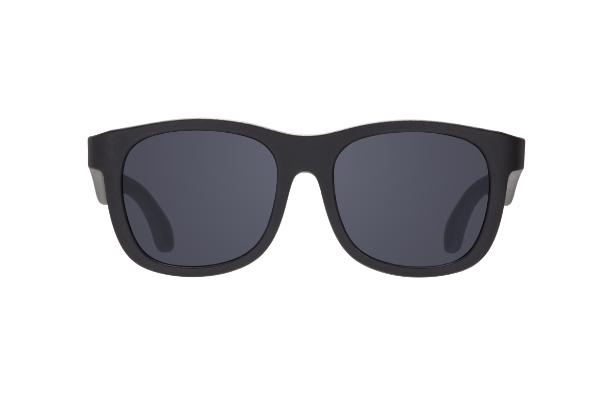 BABIATORS Navigator Jet Black, napszemüvegek fekete, 3-5 éves korig
