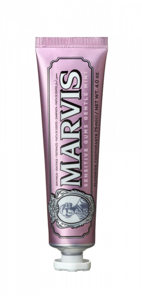MARVIS SENSITIVE GUMS GENTLE MINT fogkrém érzékeny fogínyre, fluoriddal, 75 ml