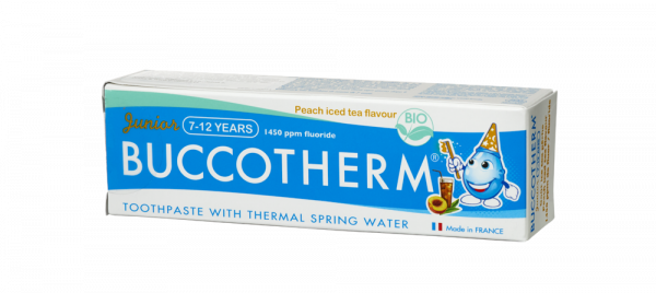 BUCCOTHERM BIO JUNIOR FOGKRÉM ISKOLÁSOKNAK, 7-12 korig, 50 ml