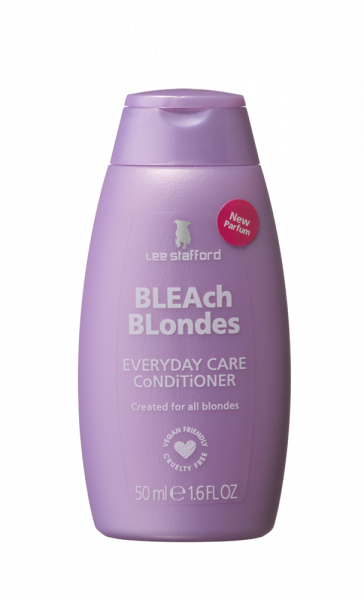 Lee Stafford Mini Bleach Blondes Everyday Care kondicionáló, a szőke haj mindennapi ápolásához, 50 ml