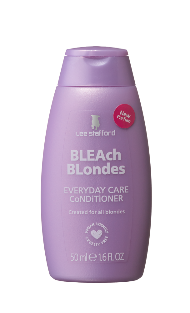 Lee Stafford Mini Bleach Blondes Everyday Care kondicionáló, a szőke haj mindennapi ápolásához, 50 ml