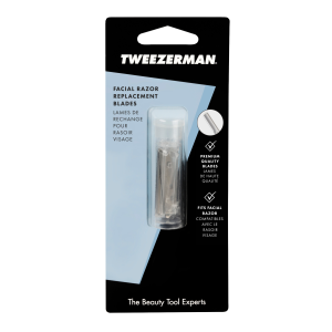 Tweezerman Facial Razor – cserélhető pengék az arcszőrzet borotvájához