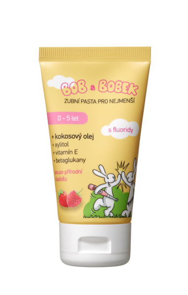Bob és Bobek fogkrém 0-5 éves korig, 50 ml