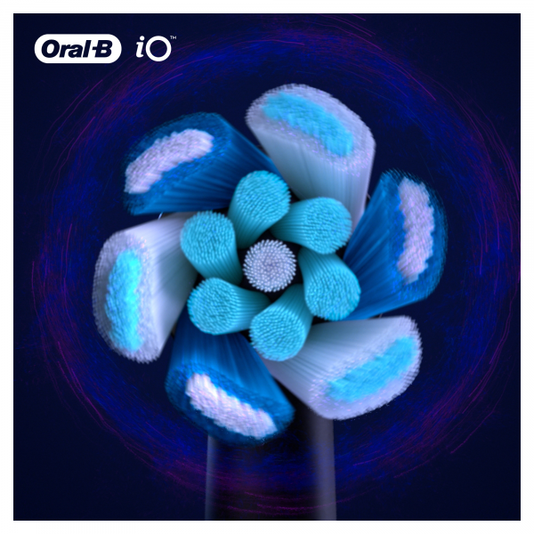 Oral-B iO Ultimate Clean pótfejek, fekete, 4 db