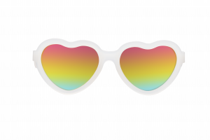 BABIATORS Hearts Napszemüveg, polarizált, Rainbow Bright, 0-2 éves korig