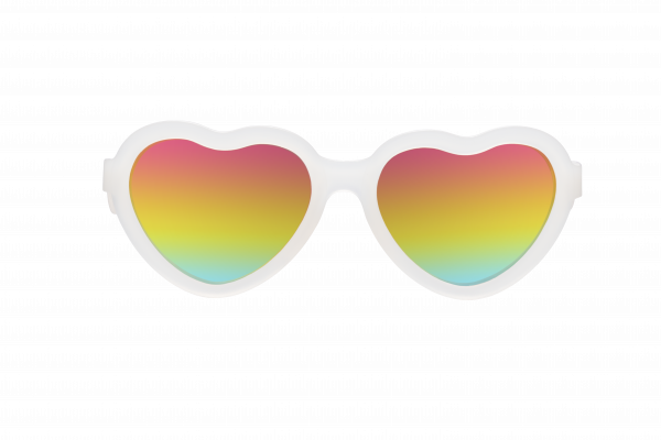 BABIATORS Hearts Napszemüveg, polarizált, Rainbow Bright, 0-2 éves korig