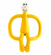 Matchstick Monkey fogzást segítő rágóka, sárga