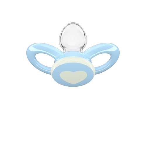 Dentistar fogszabályozó cumik 0-6 hónapos korig, kék