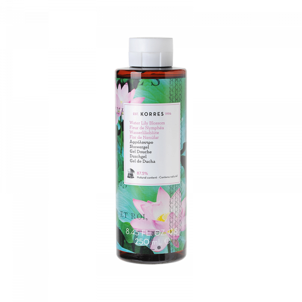 KORRES tusfürdő vízililiommal, 250 ml