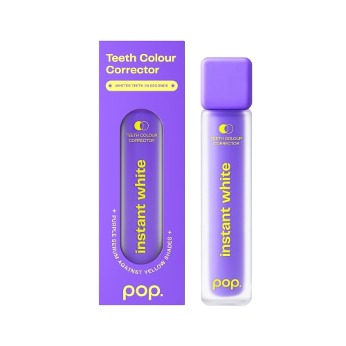 Pop Instant Teeth Colour Corrector, szérum az azonnali fogfehérítő hatásért, 10 ml
