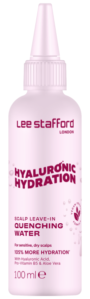 Lee Stafford Hyaluronic Hydration Scalp Water – hidratáló fejbőrpermet hialuronsavval, 100 ml