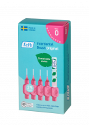 TePe Original fogköztisztító kefék bioműanyagból 0,4 mm, rózsaszín, 25 db
