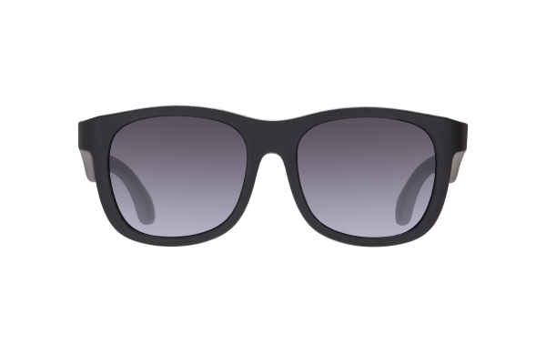 BABIATORS Polarized Navigator Jet Black, polarizált napszemüveg, fekete, 3-5 éves korig
