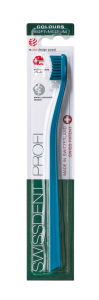 SWISSDENT COLOURS fogkefe Soft-Medium, kerozin kék