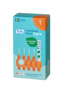 TePe Original fogköztisztító kefék bioműanyagból 0,45 mm, narancssárga, 25 db