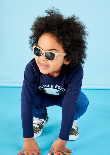 BABIATORS Eco Collection Navigator Soft Sand, homokszínű napszemüveg, 3-5 év