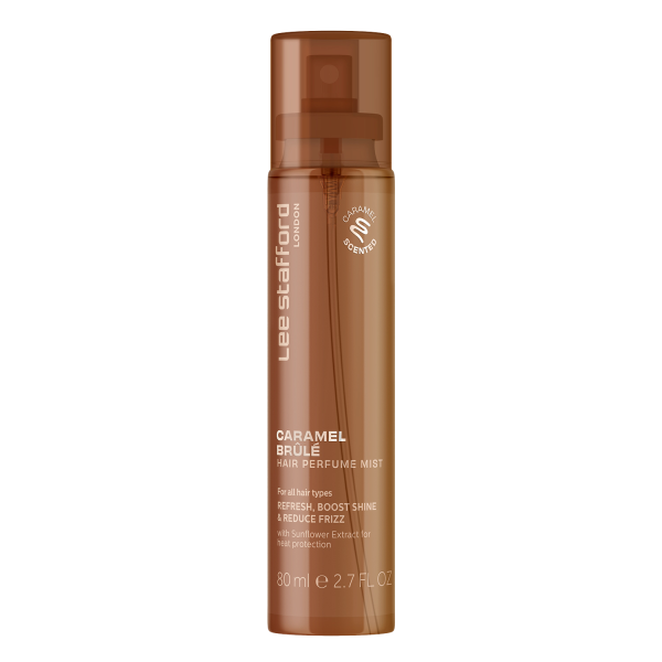 Lee Stafford Hair Perfume Mist Caramel Brûlée, parfümözött hajpermet, 80 ml