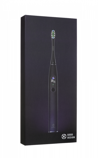 Oclean X Pro, elektromos fogkefe, Aurora Purple
