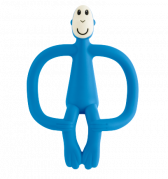 Matchstick Monkey fogzást segítő rágóka, kék