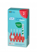 TePe Original fogköztisztító kefék bioműanyagból 0,5 mm, piros, 25 db