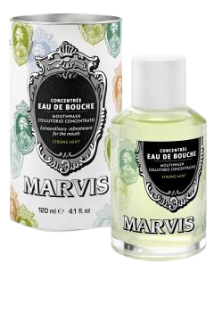 MARVIS Strong Mint szájvíz ajándékcsomagban, 120 ml