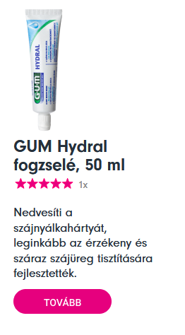 gum hydral fogzselé